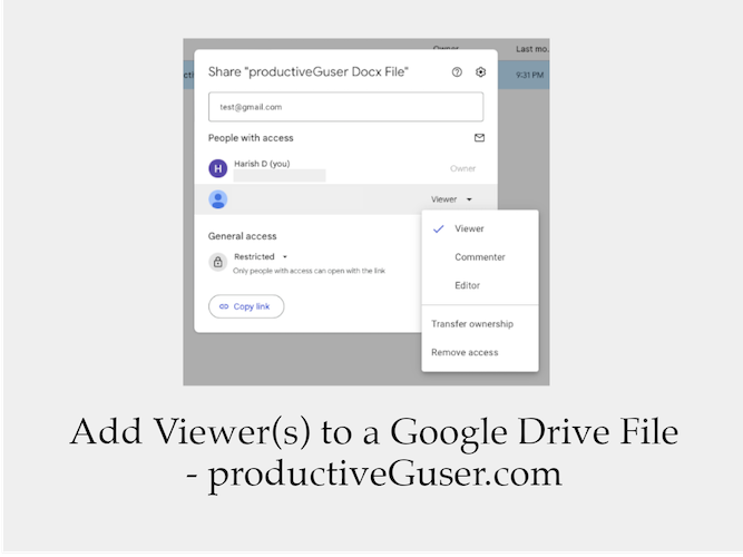 get links of trashed files and folders of google drive